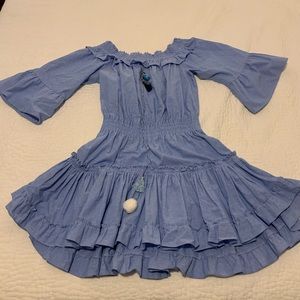 Misa Los Angeles chambray dress, M